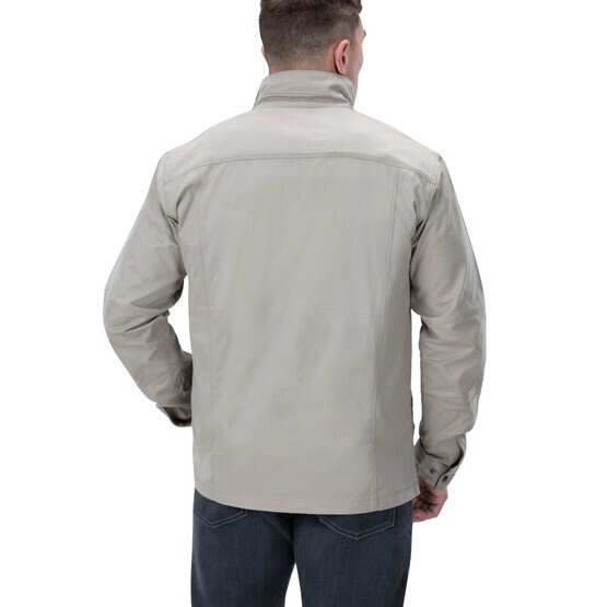 Vertx Urban Discipline Jacket in khaki from the back